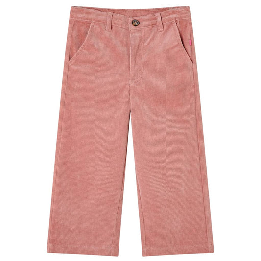 Children's Corduroy Trousers Old Rose 104