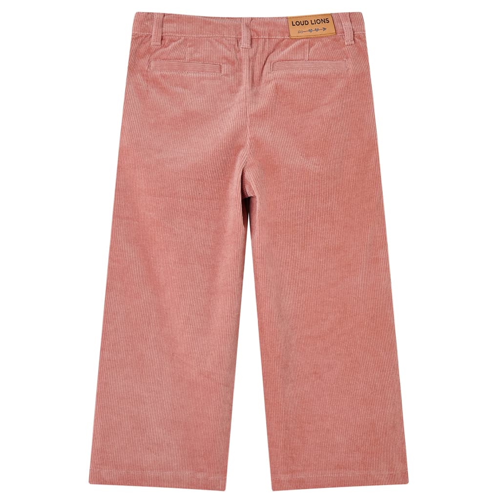 Children's Corduroy Trousers Old Rose 116