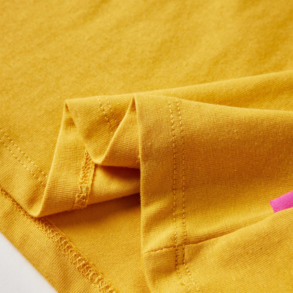 Children's Long-Sleeved Shirt Ochre 116