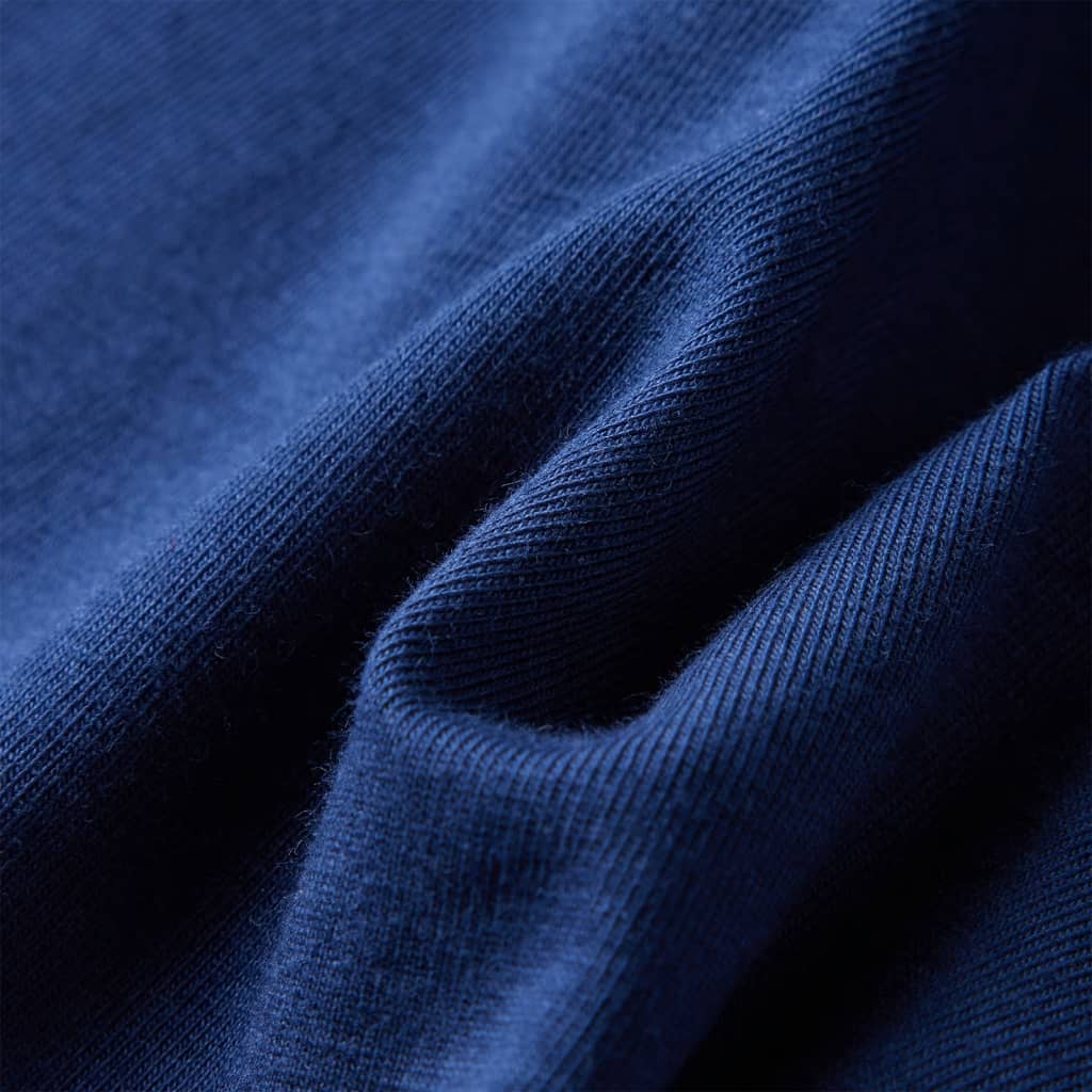 Kids' Long-Sleeved Shirt Navy 104
