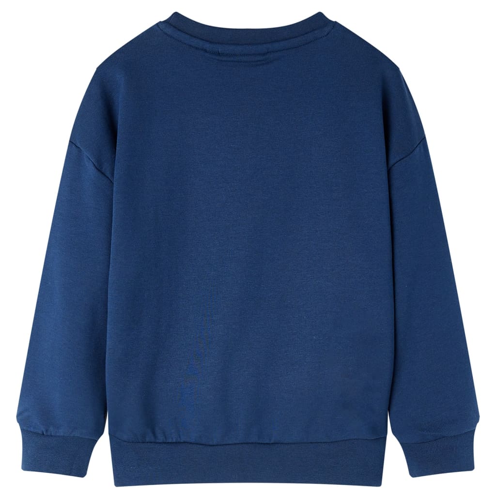 Sweat-shirt enfant bleu marine 104