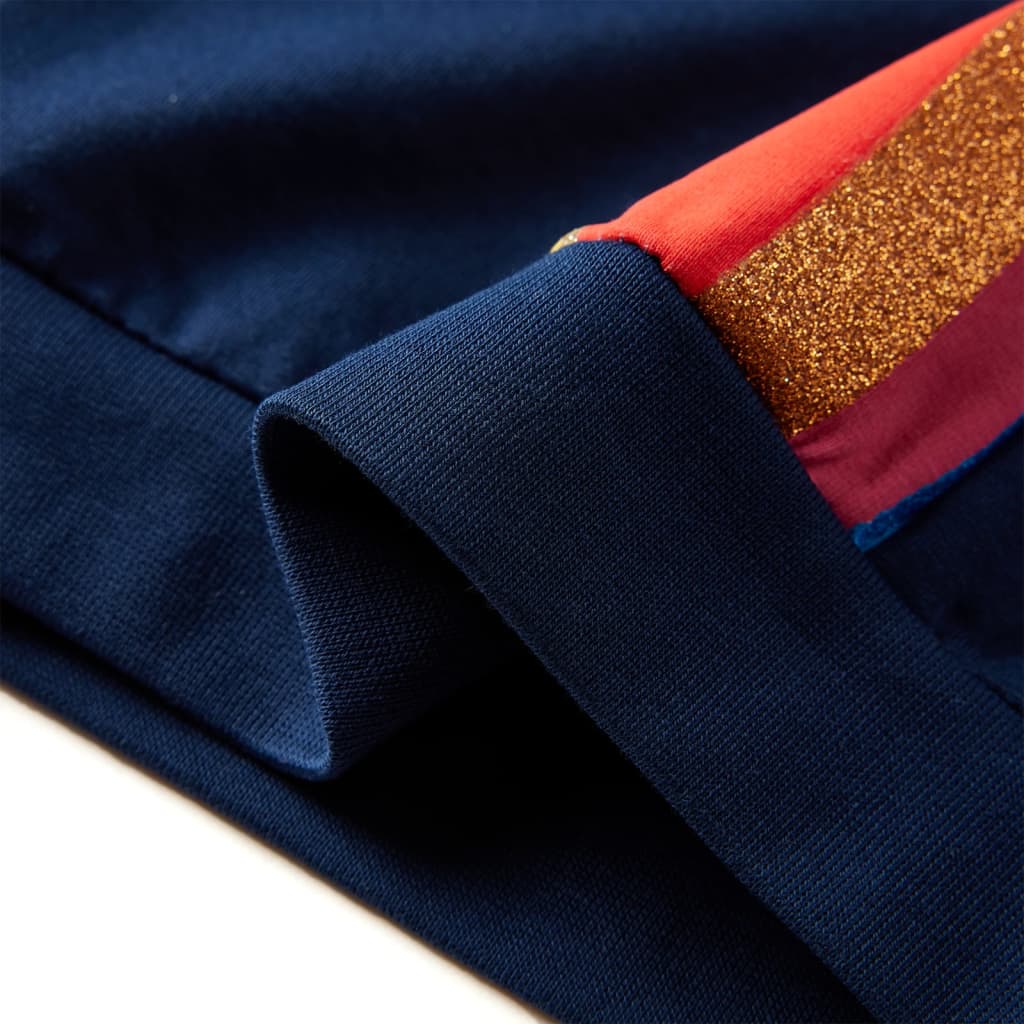 Sweat-shirt enfant bleu marine 104