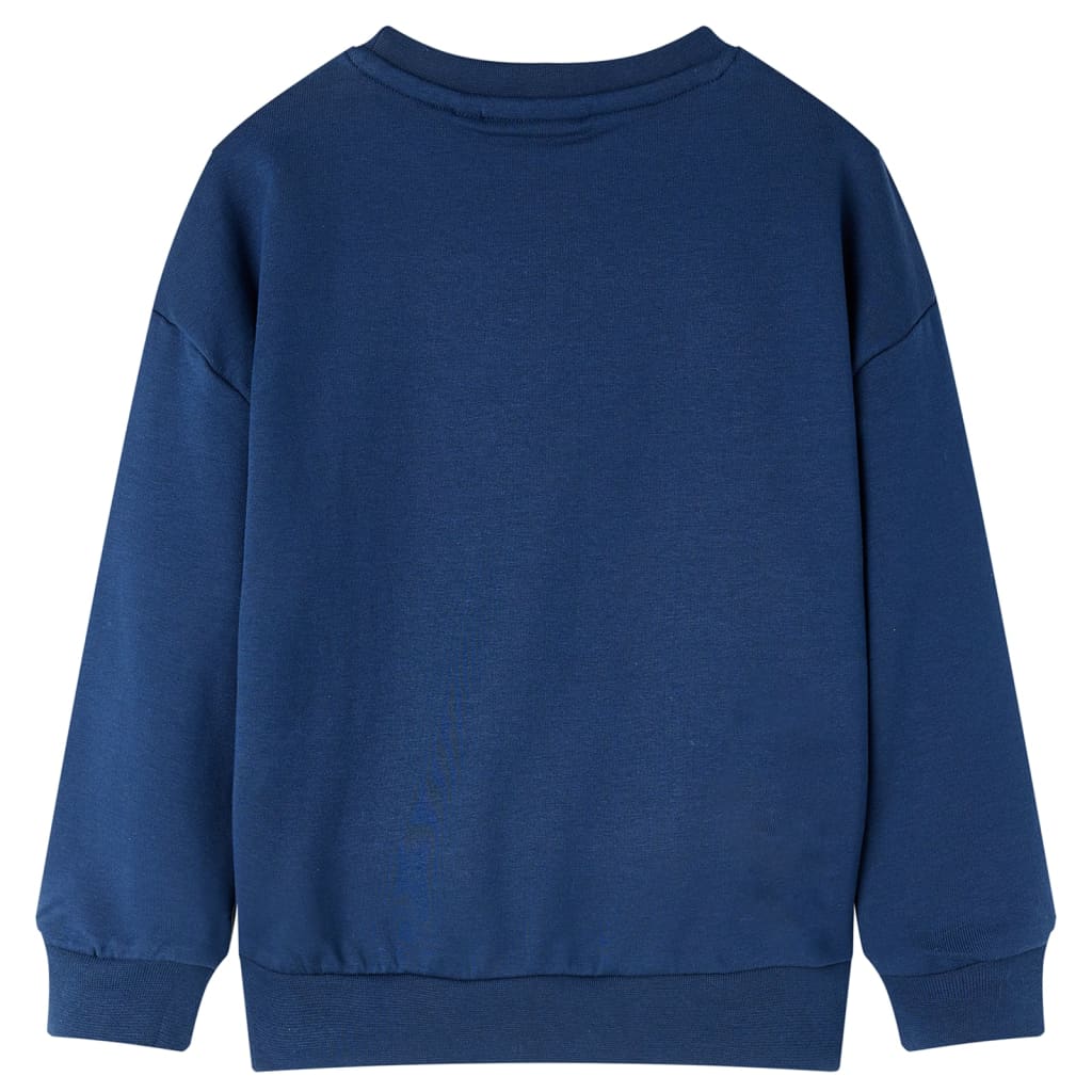 Kids' Sweatshirt Navy Blue 128