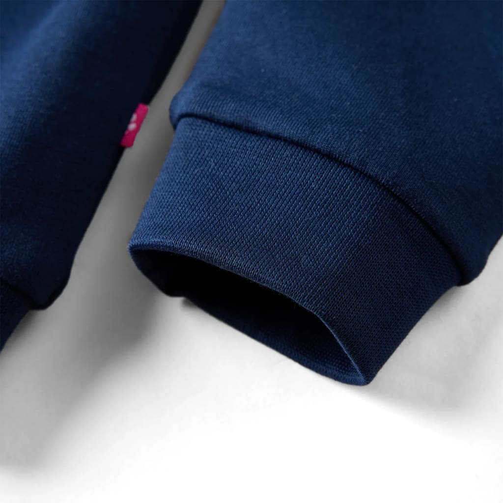 Kids' Sweatshirt Navy Blue 128