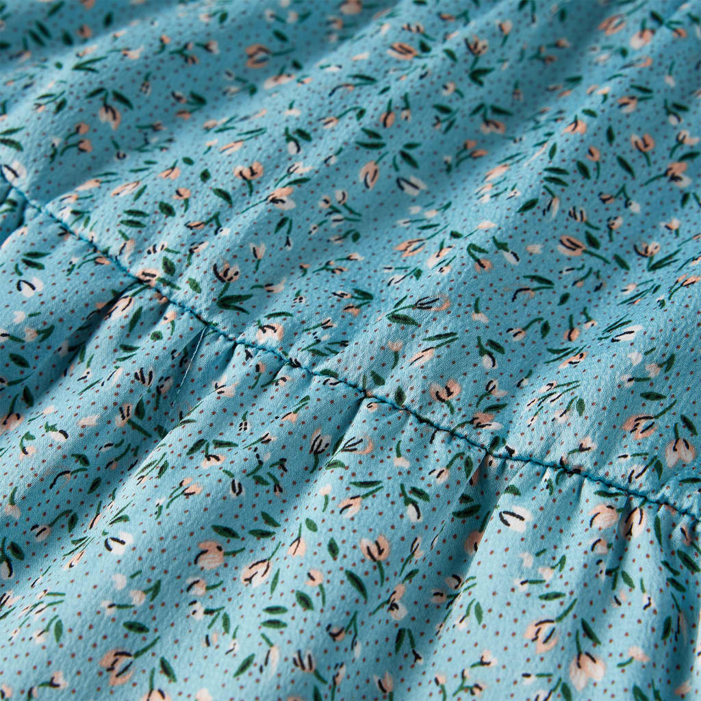Robe pour enfant à manches longues Bleu 116