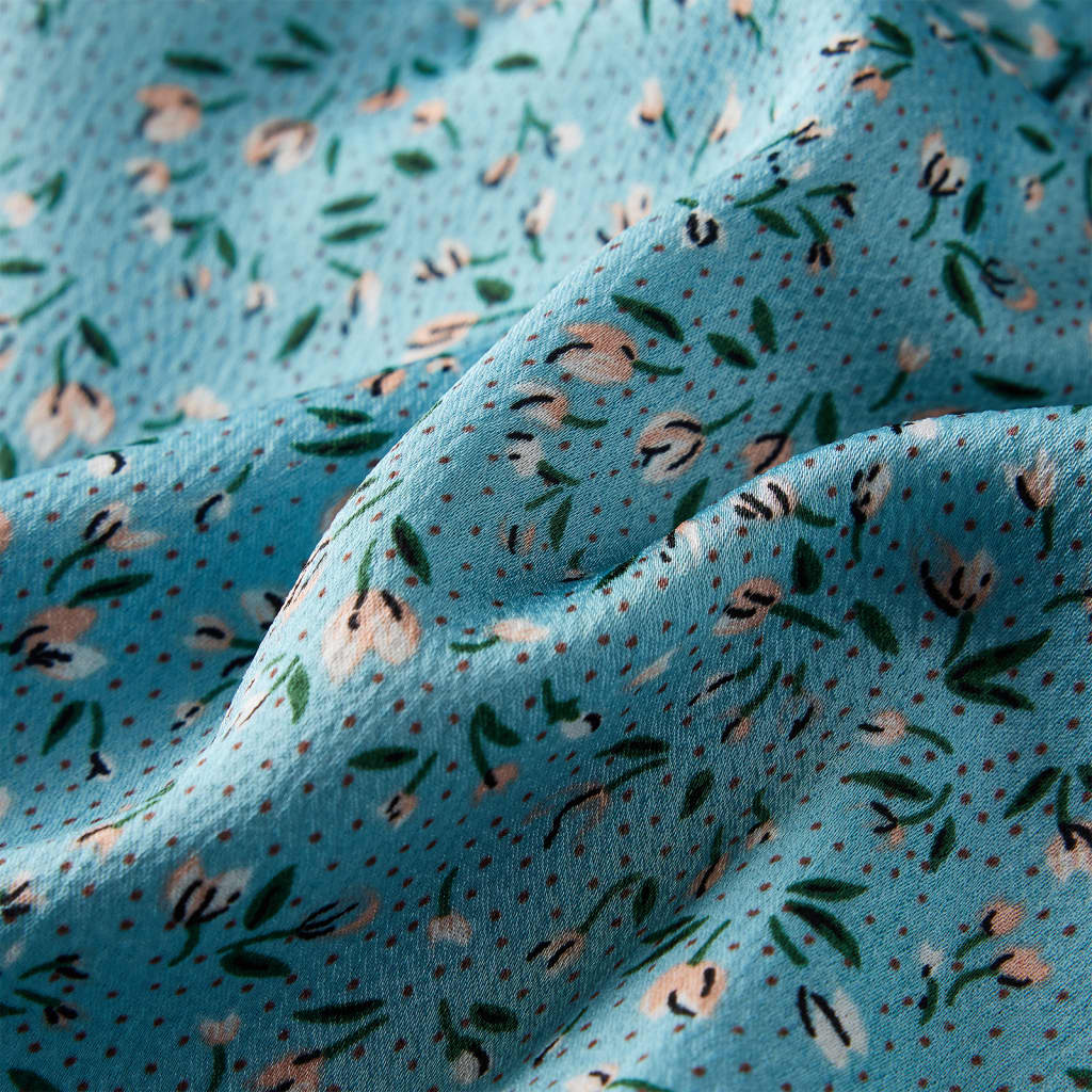 Robe pour enfant à manches longues Bleu 116