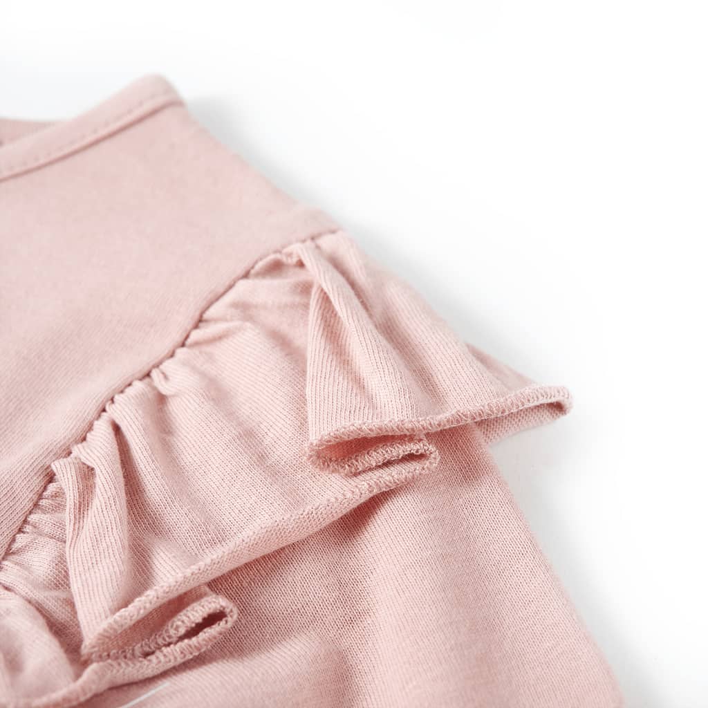 T-shirt à manches longues enfant rose 116