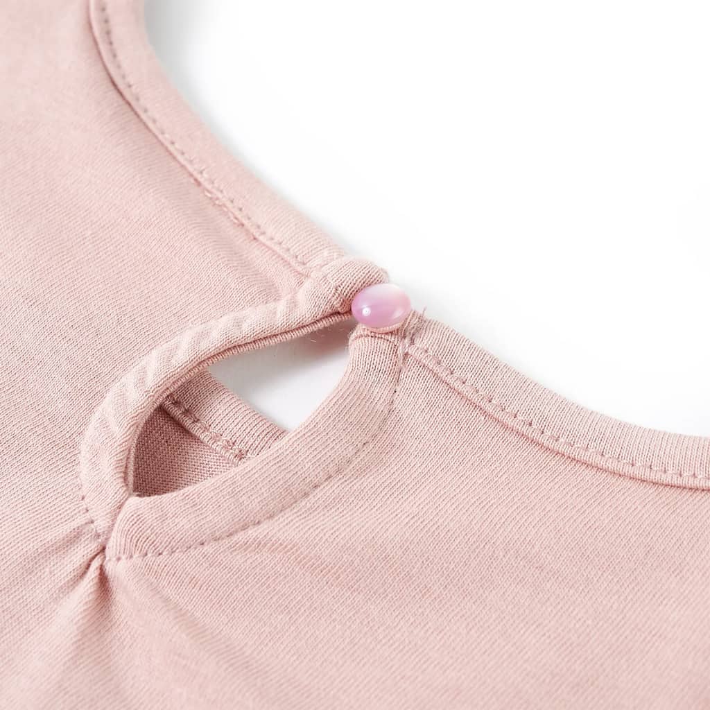 T-shirt à manches longues enfant rose 116