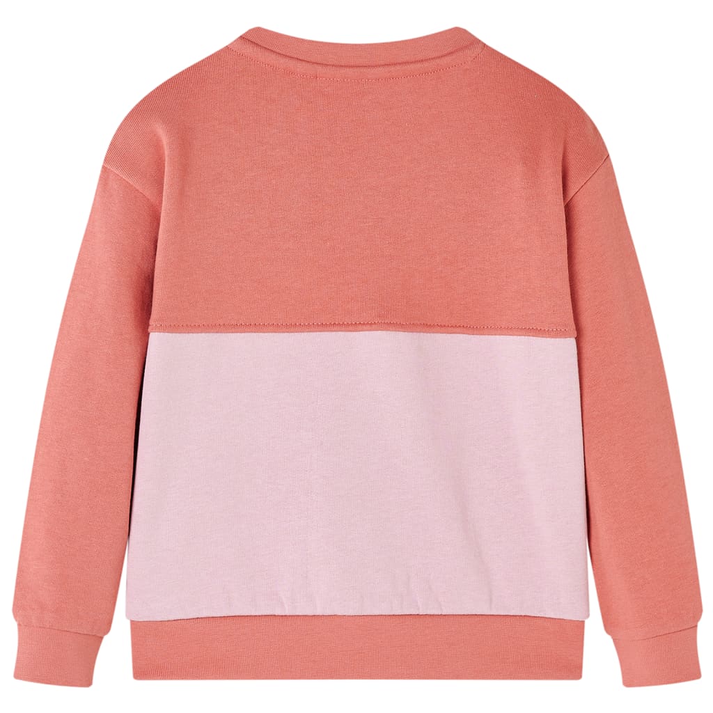 Kids' Colorblock Sweatshirt Pink 116