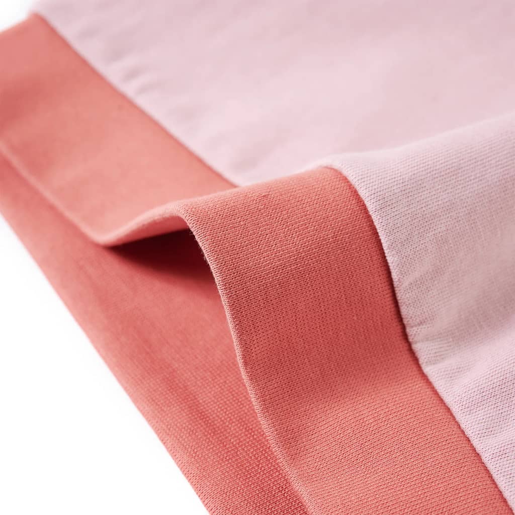 Kids' Colourblock Sweatshirt Pink 128