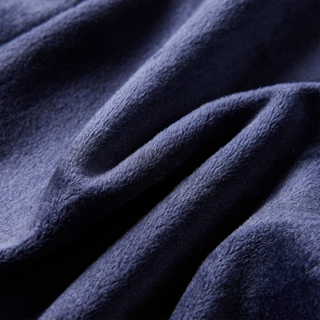 Kids' Velvet Trousers Dark Blue 92