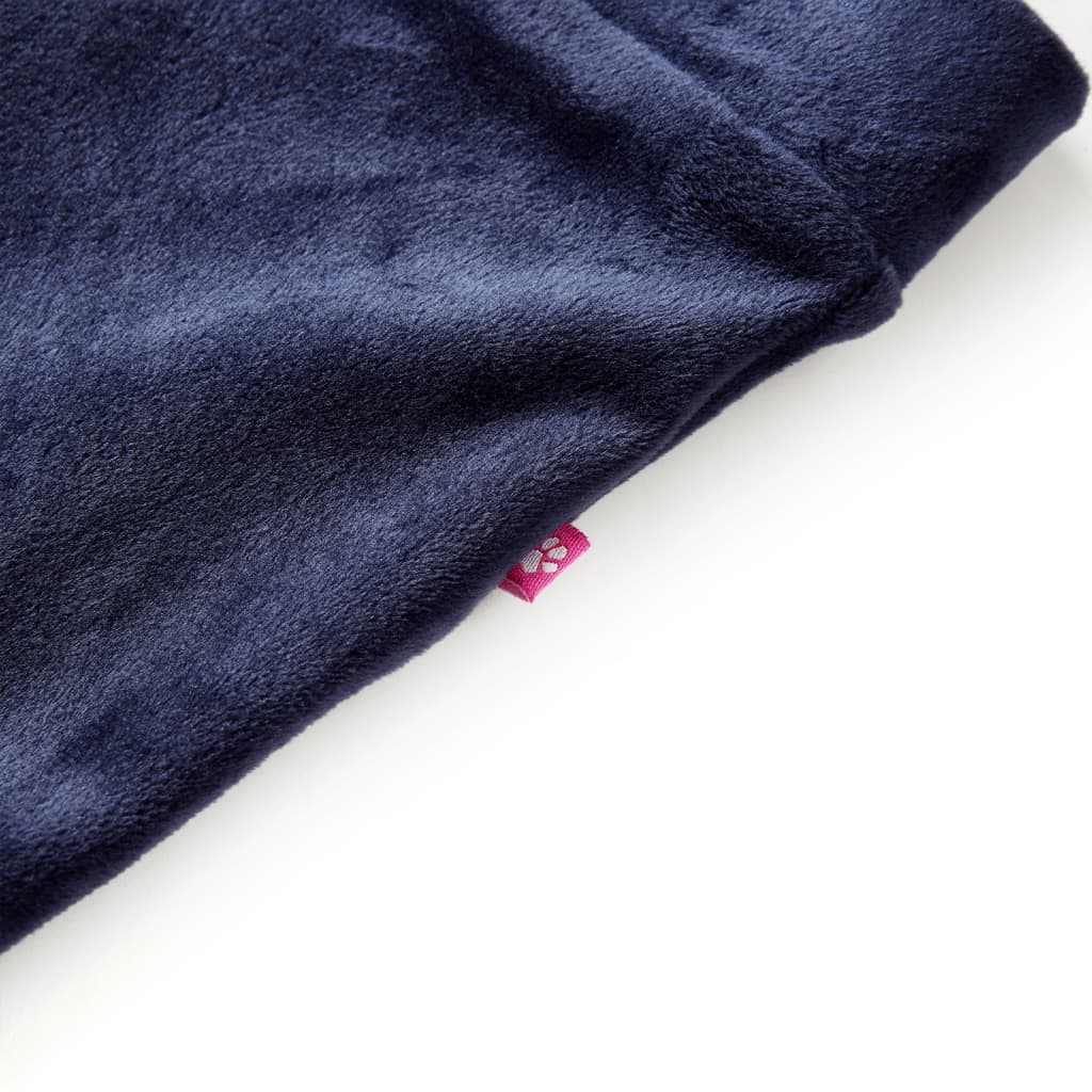 Pantalon en velours enfant bleu foncé 116