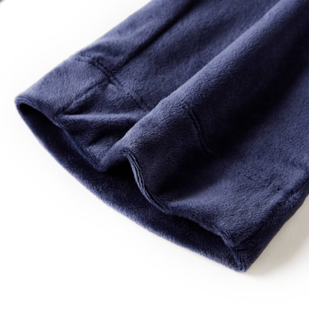 Pantalon en velours enfant bleu foncé 116