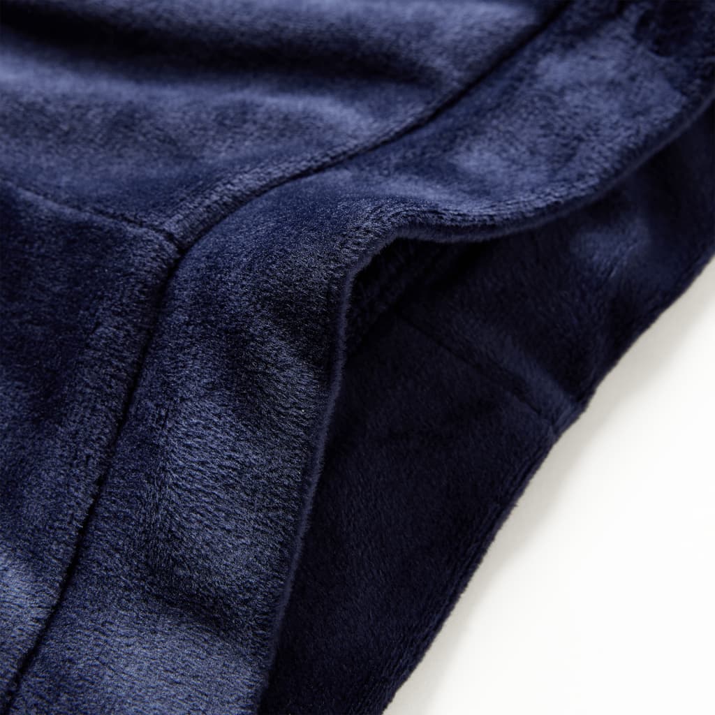 Pantalon en velours enfant bleu foncé 116
