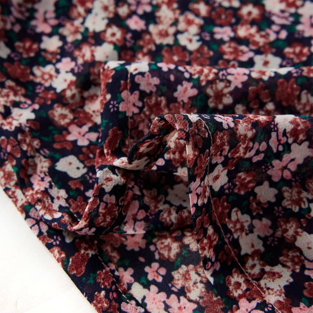 Kids' Long-Sleeved Blouse Dark Pink 128