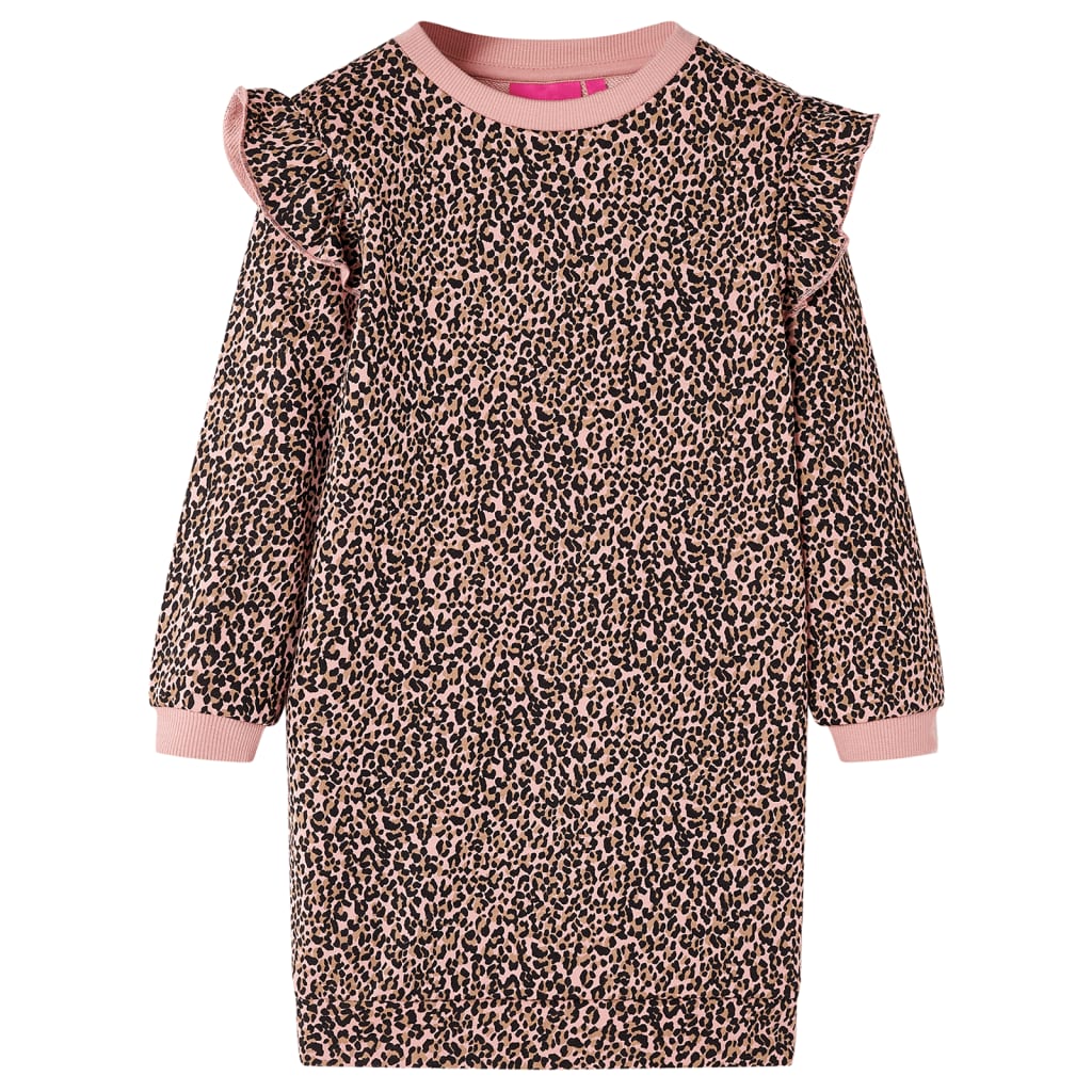 Robe-pull enfant rose moyen 92