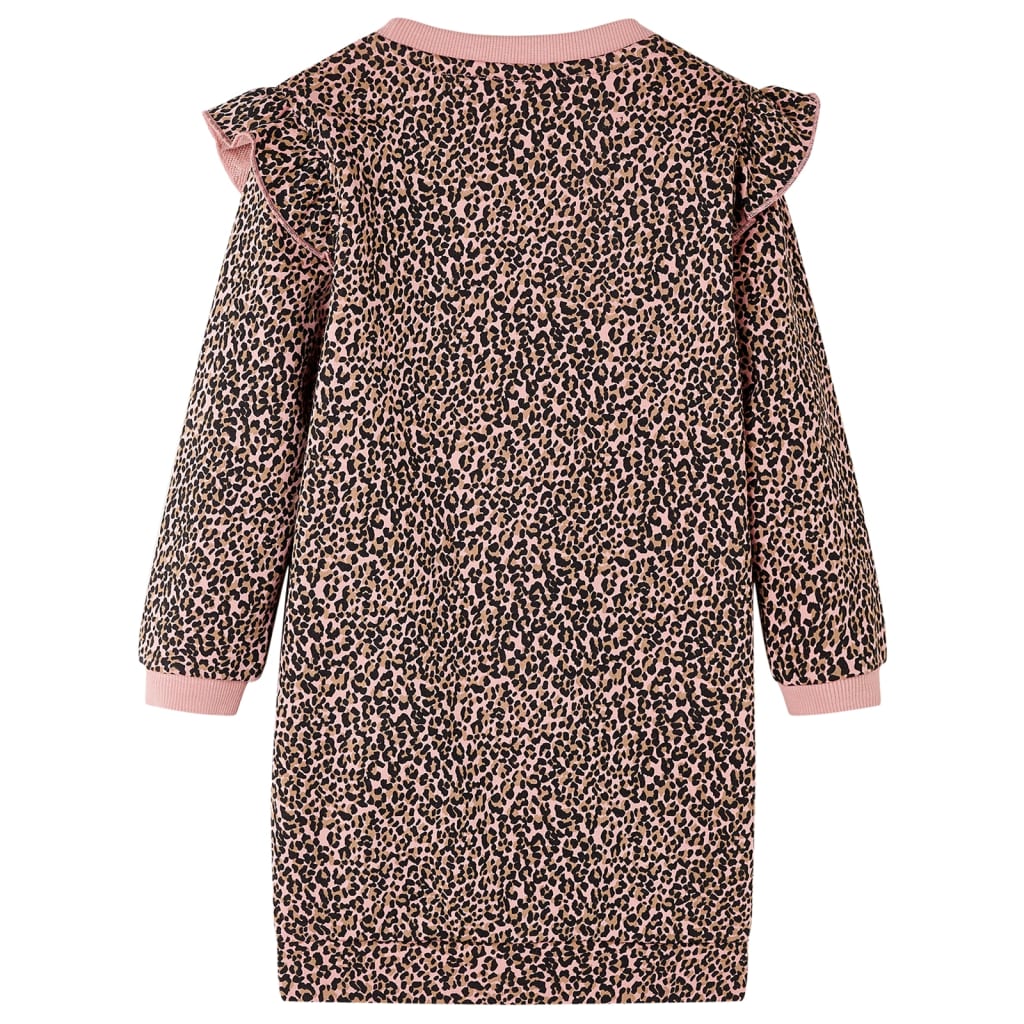 Robe-pull enfant rose moyen 92