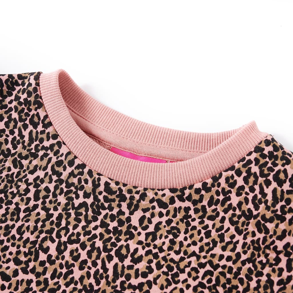 Robe-pull enfant rose moyen 92