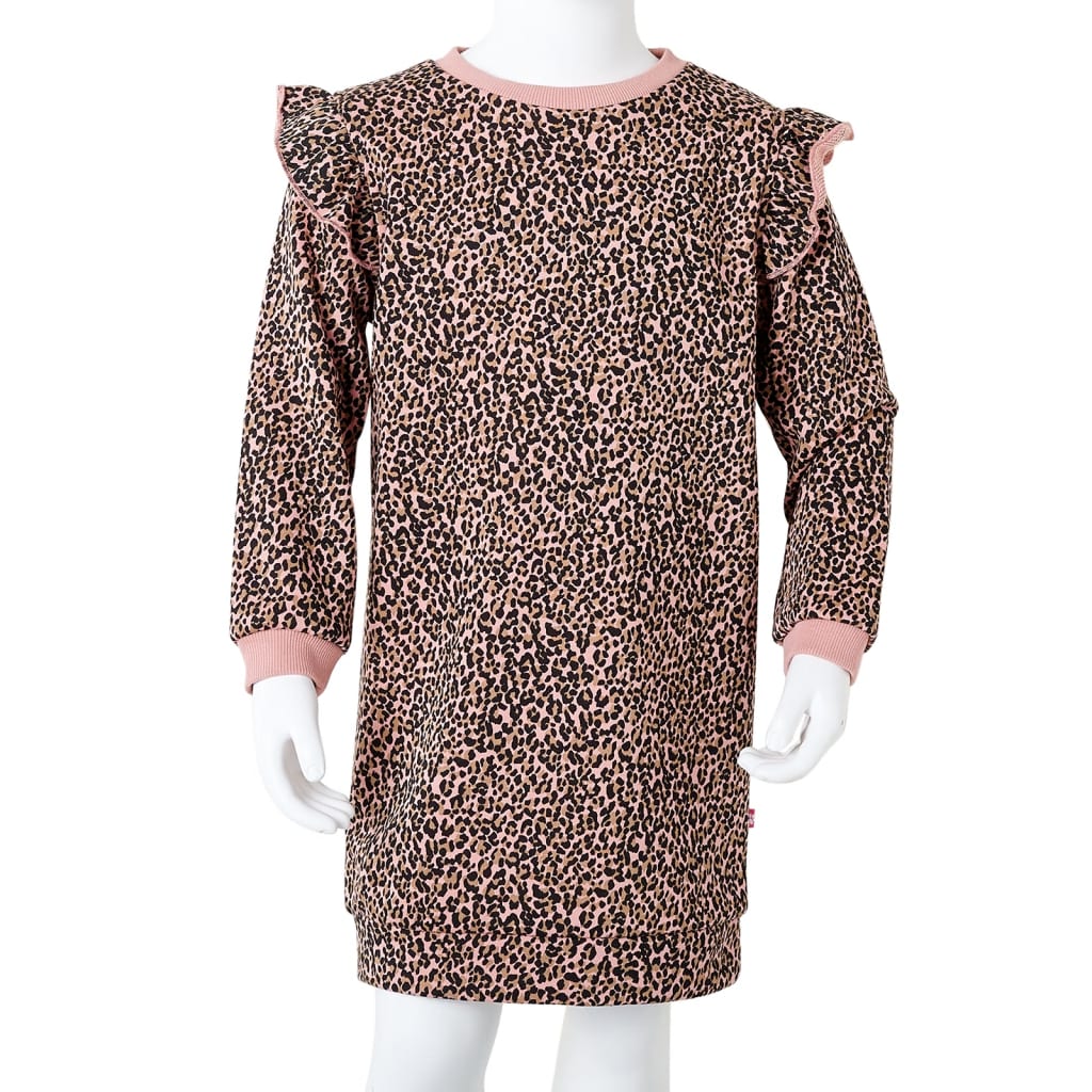 Robe-pull enfant rose moyen 92