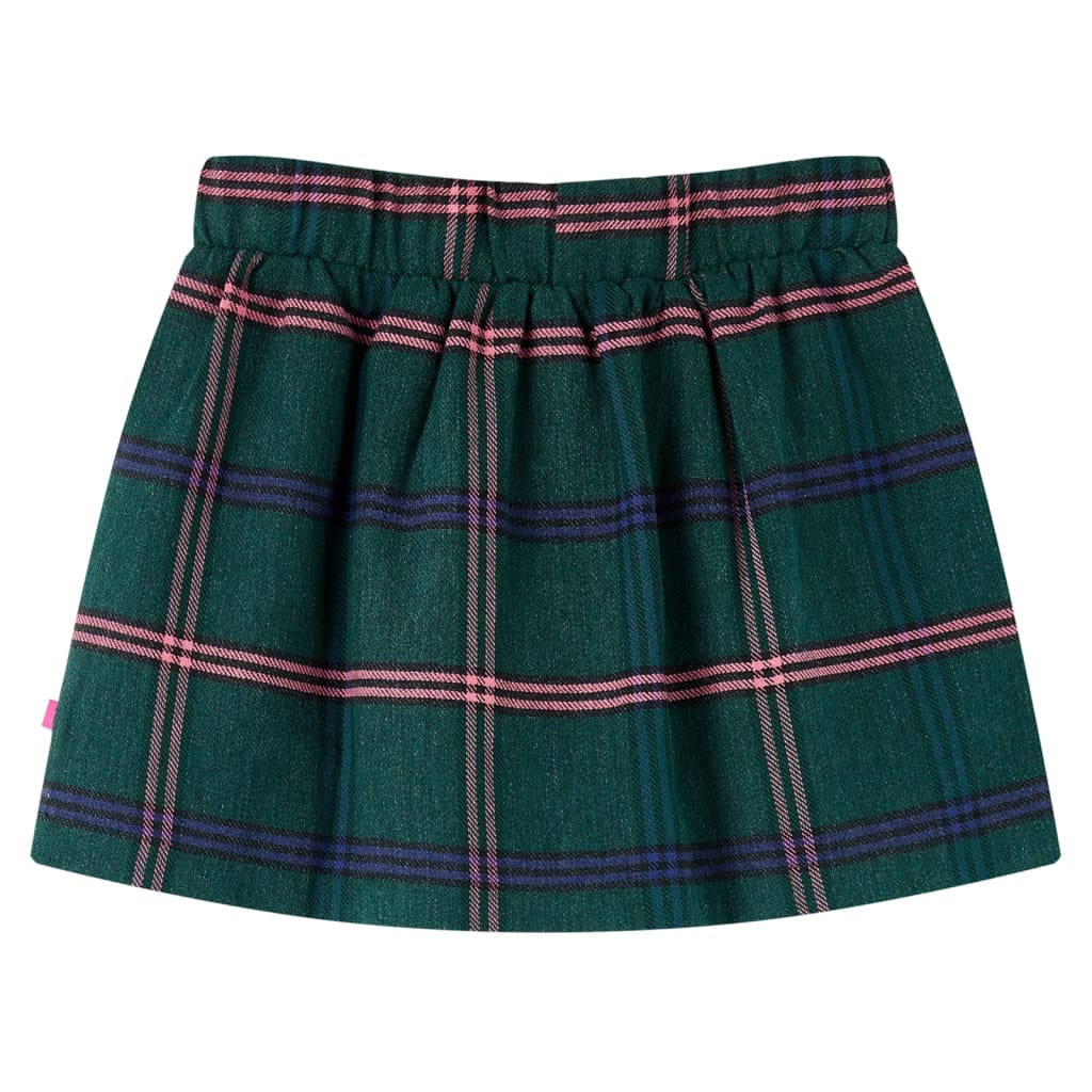 Jupe enfant vert foncé 104