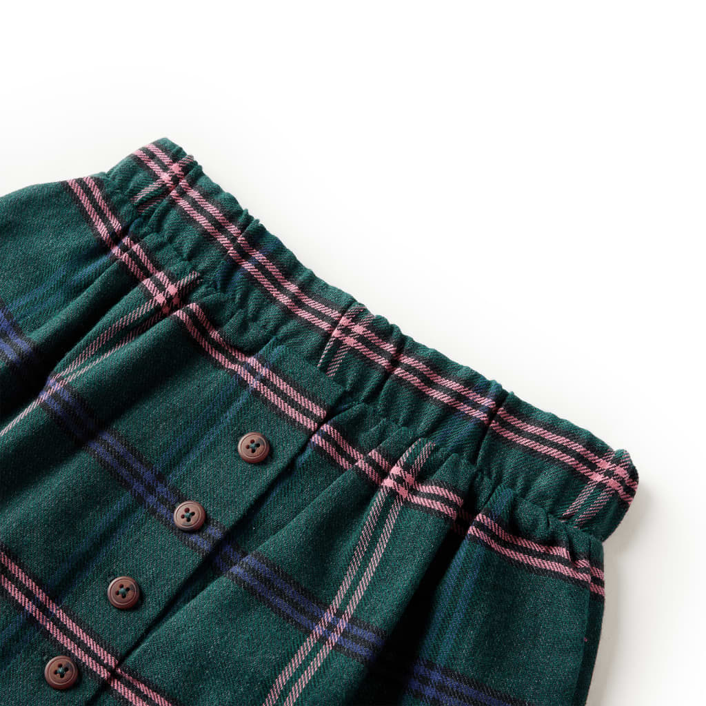 Jupe enfant vert foncé 128