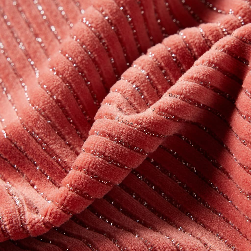 Robe enfant manches longues rose moyen 92