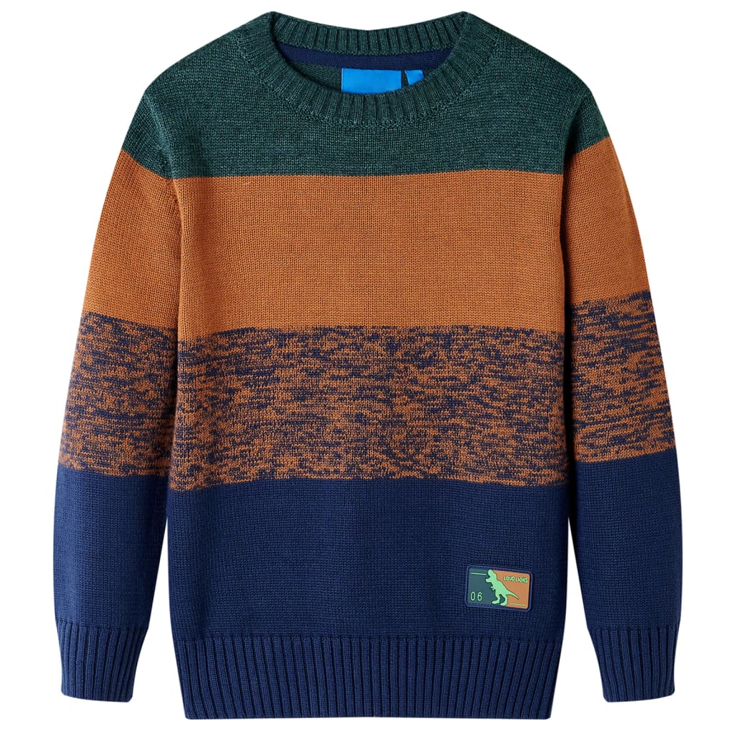 Children's Knitted Multicolor Sweater Size 92
