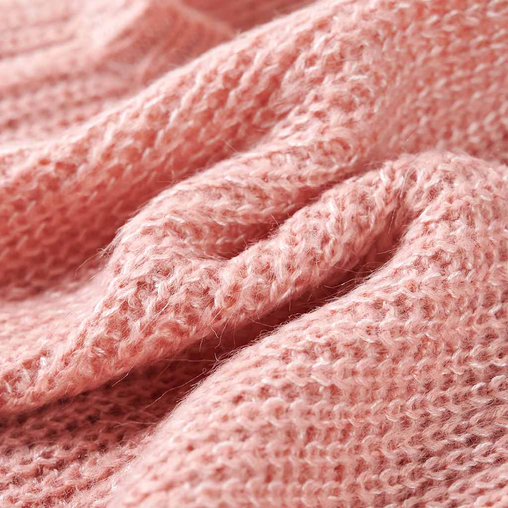 Children's Knitted Vest Light Pink 92