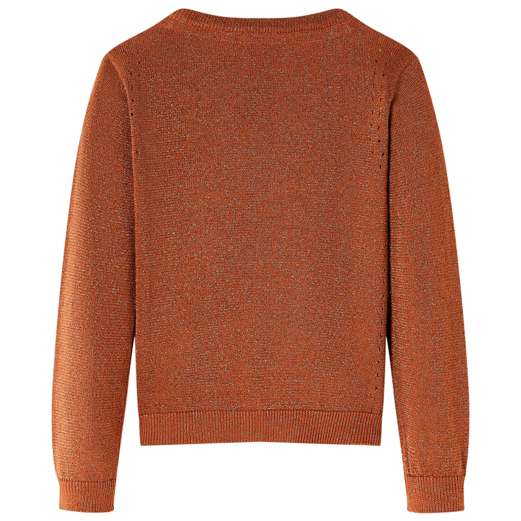 Children's Cardigan Cognac 116