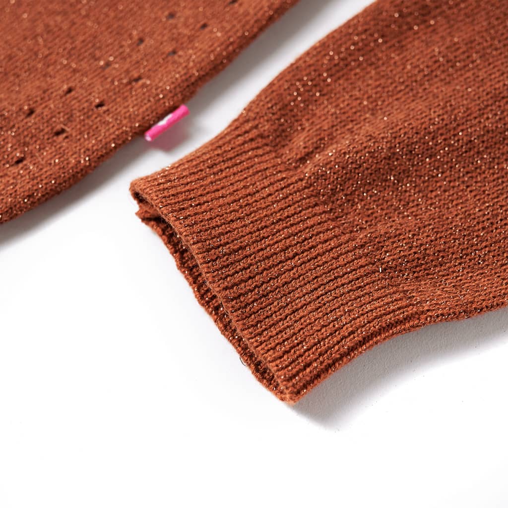 Children's Cardigan Cognac 116