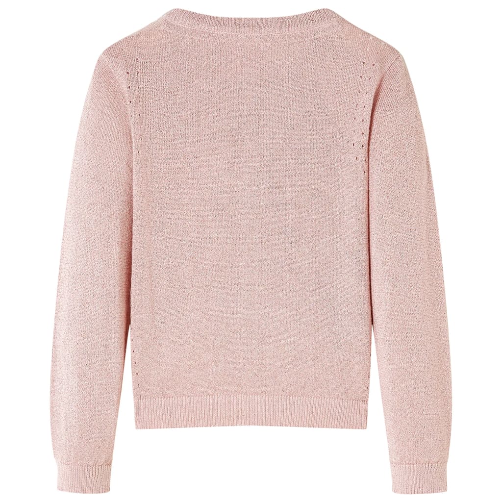 Cardigan Enfant Rose Pâle 92