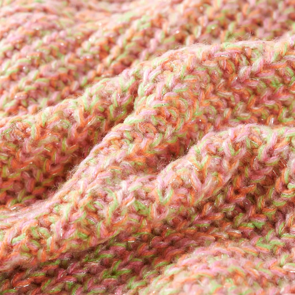 Pull enfant tricoté rose poudré 140