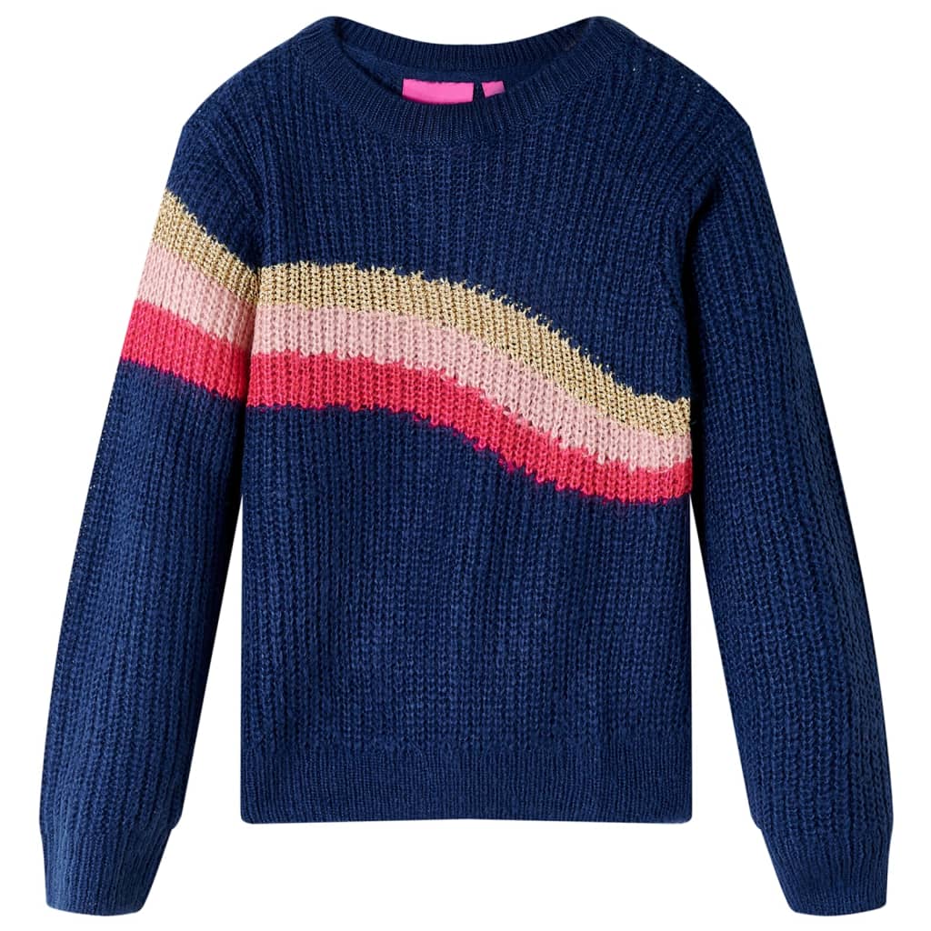 Children's Knitted Jumper Navy Blue 104
