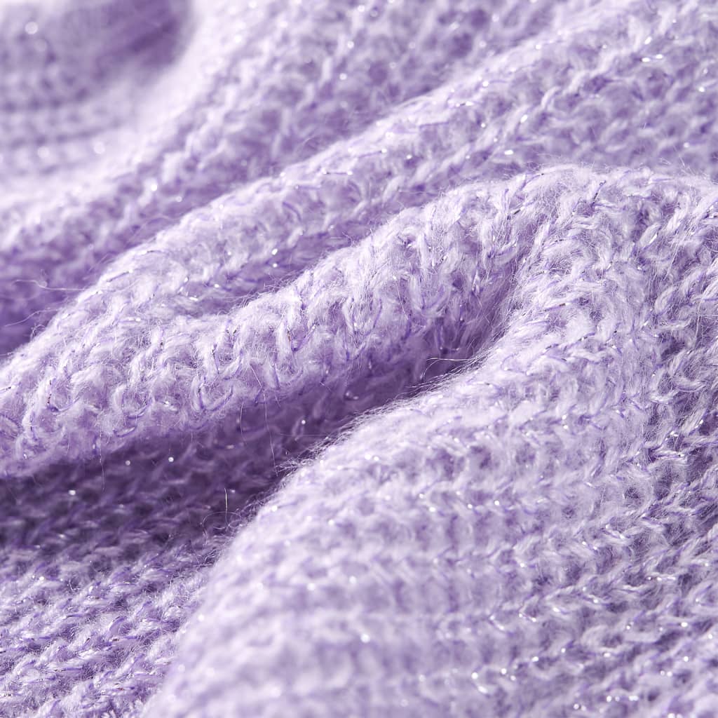 Kids' Knitted Vest Light Purple 92