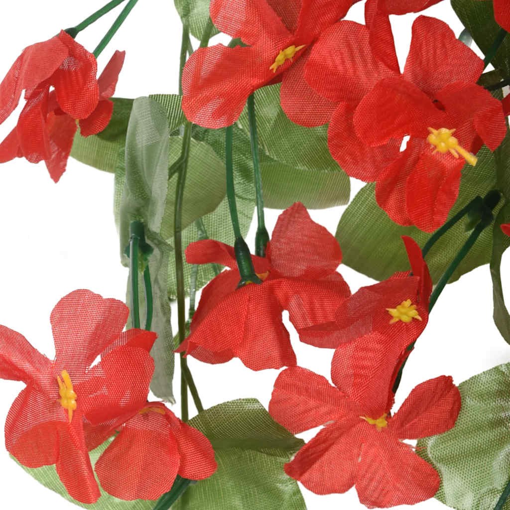 Flower Garlands Flowers 3 pcs. Red 85 cm