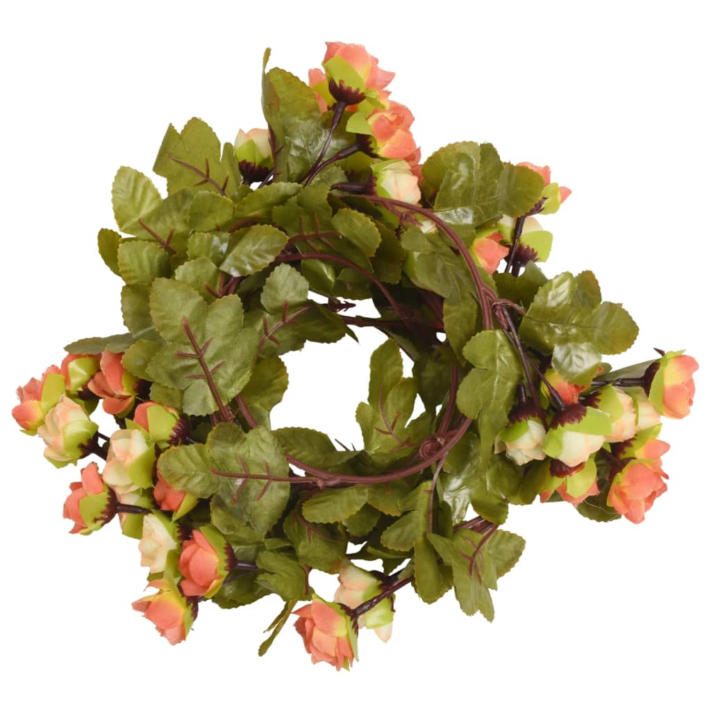 Blumengirlanden Blumen 6 Stk. Sonnenuntargang 215 cm