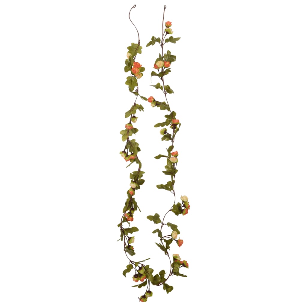 Blumengirlanden Blumen 6 Stk. Sonnenuntargang 215 cm