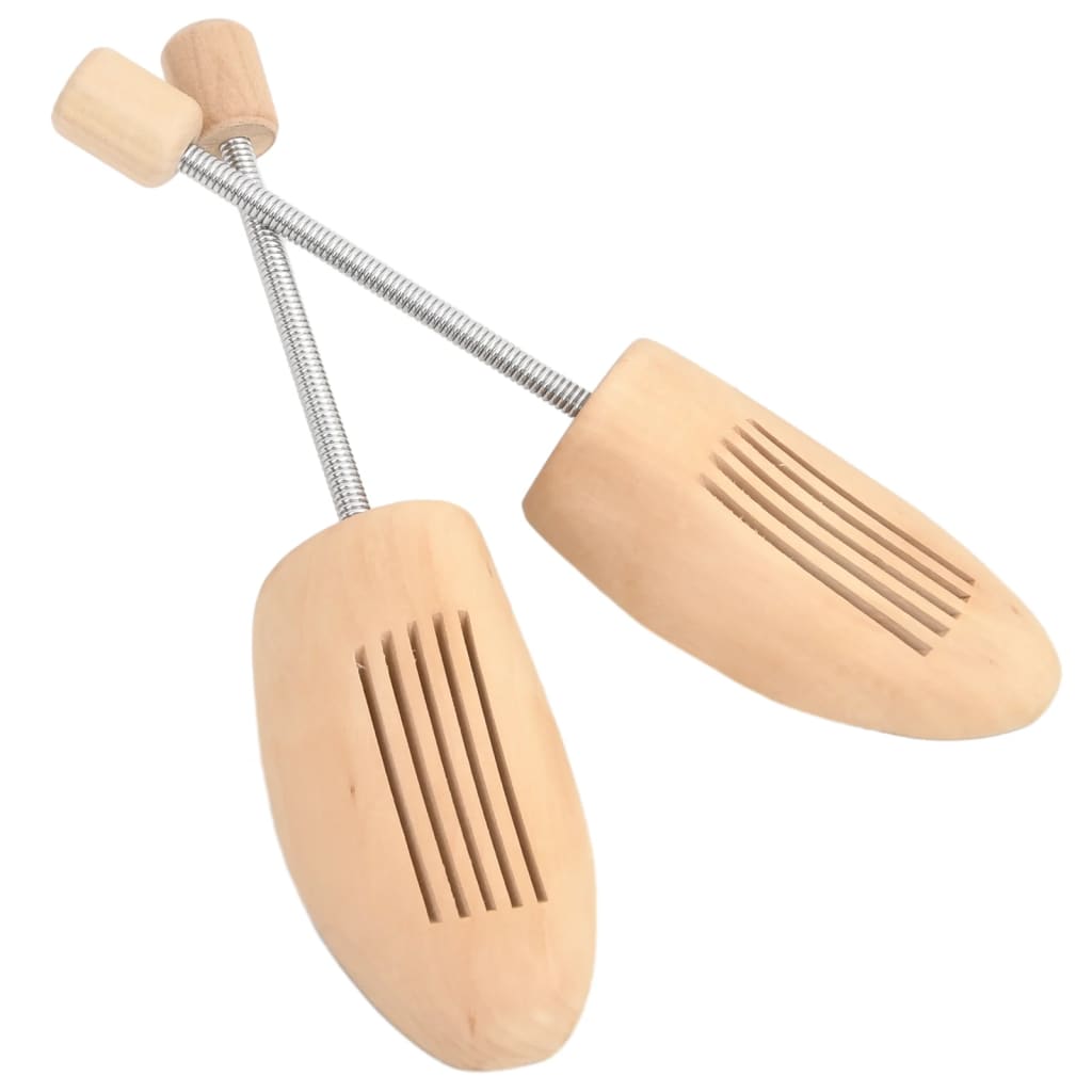 Embauchoirs 2 paires 35-38 Bois massif Lotus