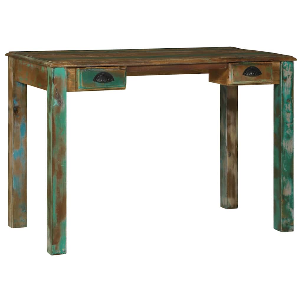 Desk Brown 112 x 55 x 76 cm Solid Reclaimed Wood