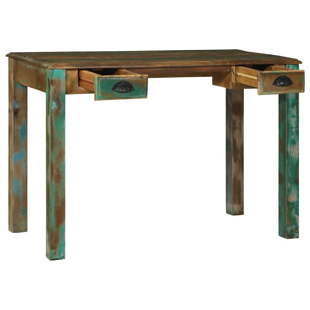 Desk Brown 112 x 55 x 76 cm Solid Reclaimed Wood