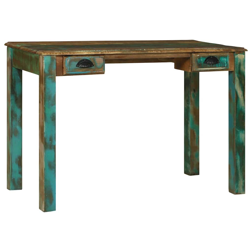 Desk Brown 112 x 55 x 76 cm Solid Reclaimed Wood