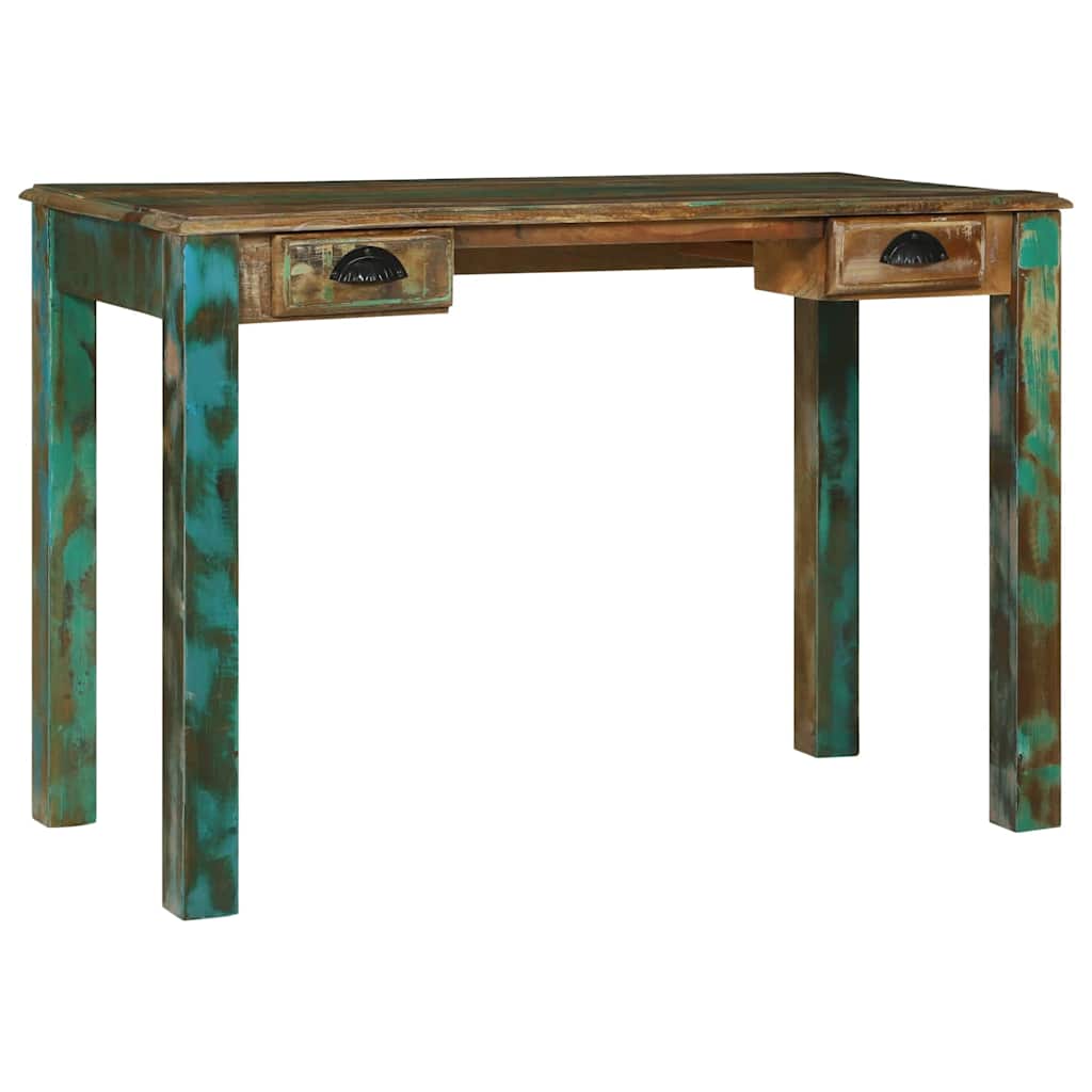 Desk Brown 112 x 55 x 76 cm Solid Reclaimed Wood