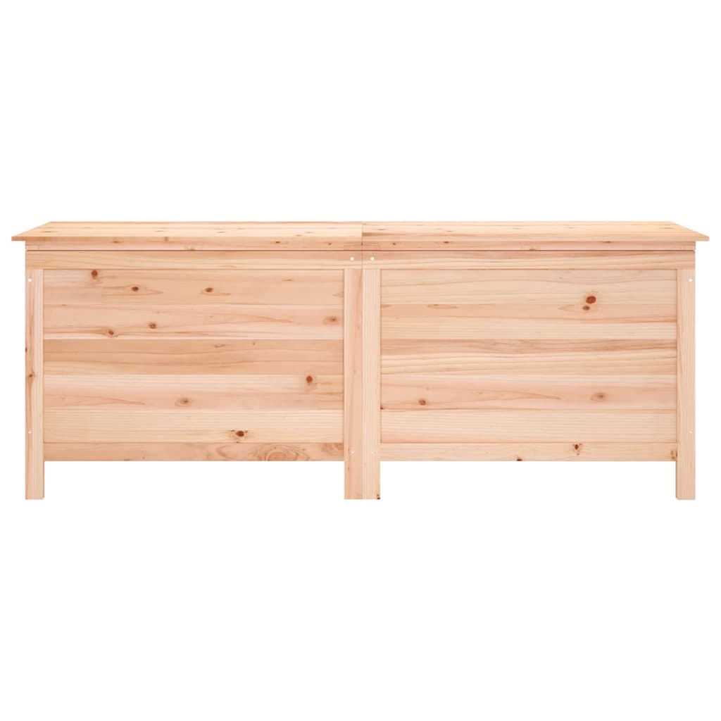 Gartentruhe 150x50x56,5 cm Massivholz Tanne