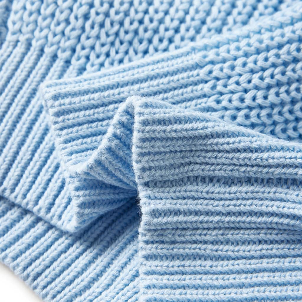 Gilet en tricot bleu pour enfant 128