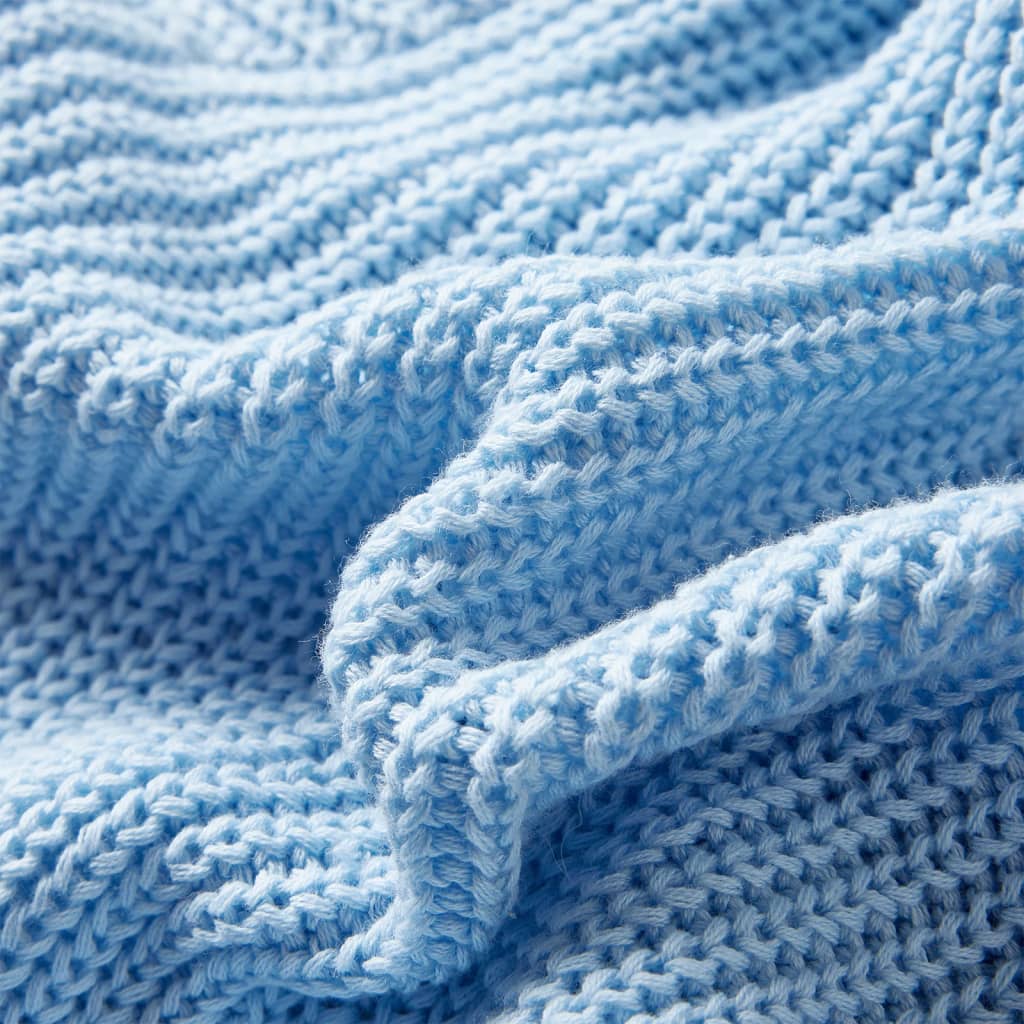 Gilet en tricot bleu pour enfant 128