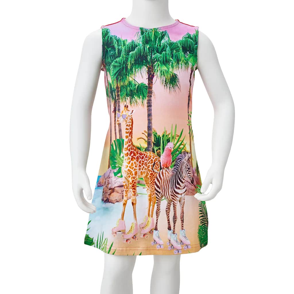 Kids' Dress Coral Pink 140