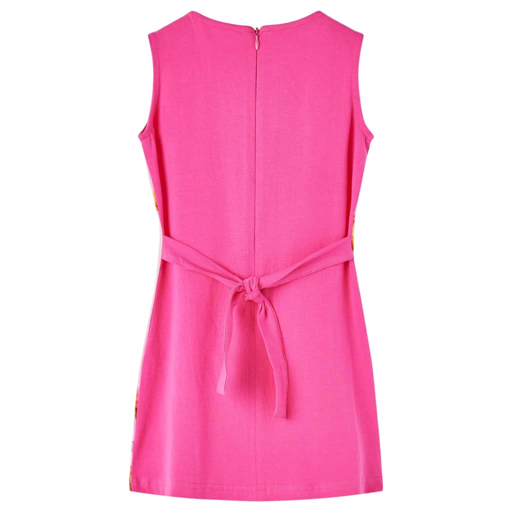 Children's dress bright pink 140