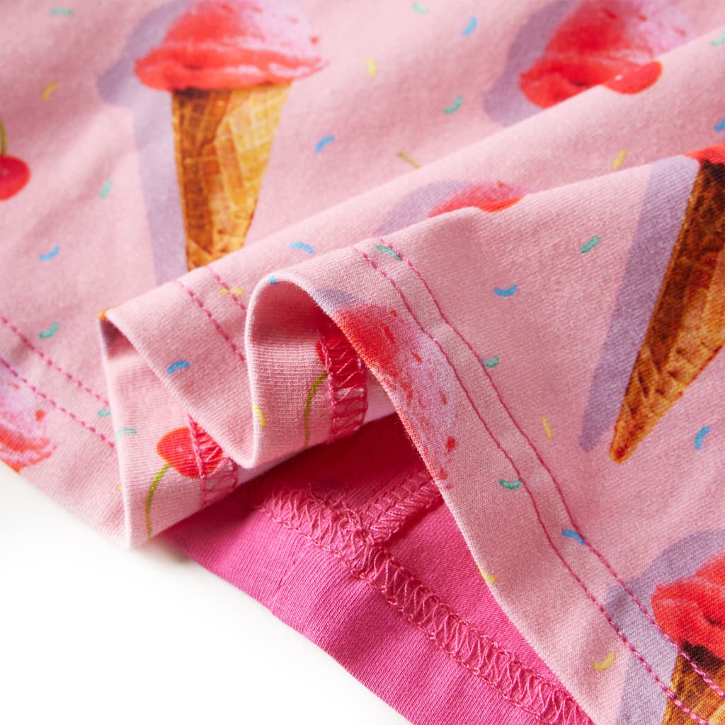 Children's dress bright pink 140