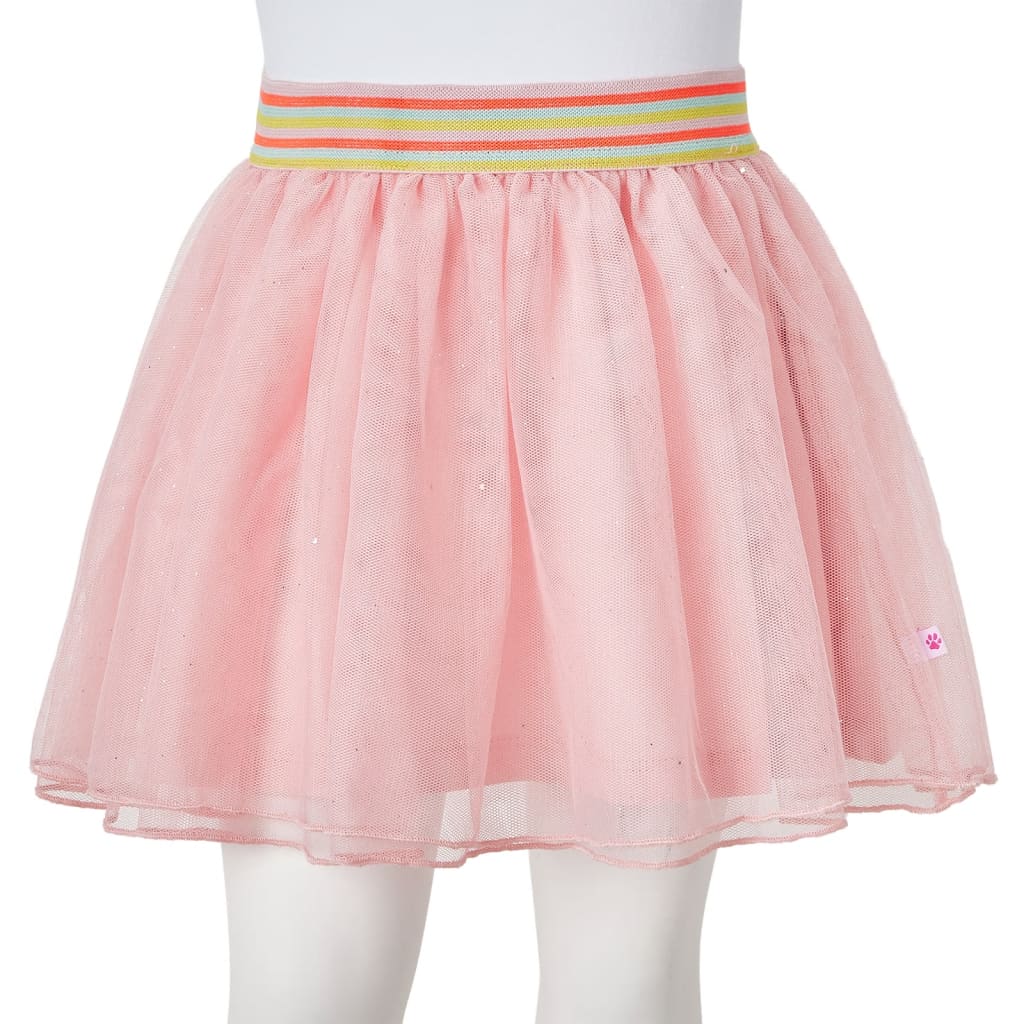 Jupe pour enfant avec tulle rose clair 92