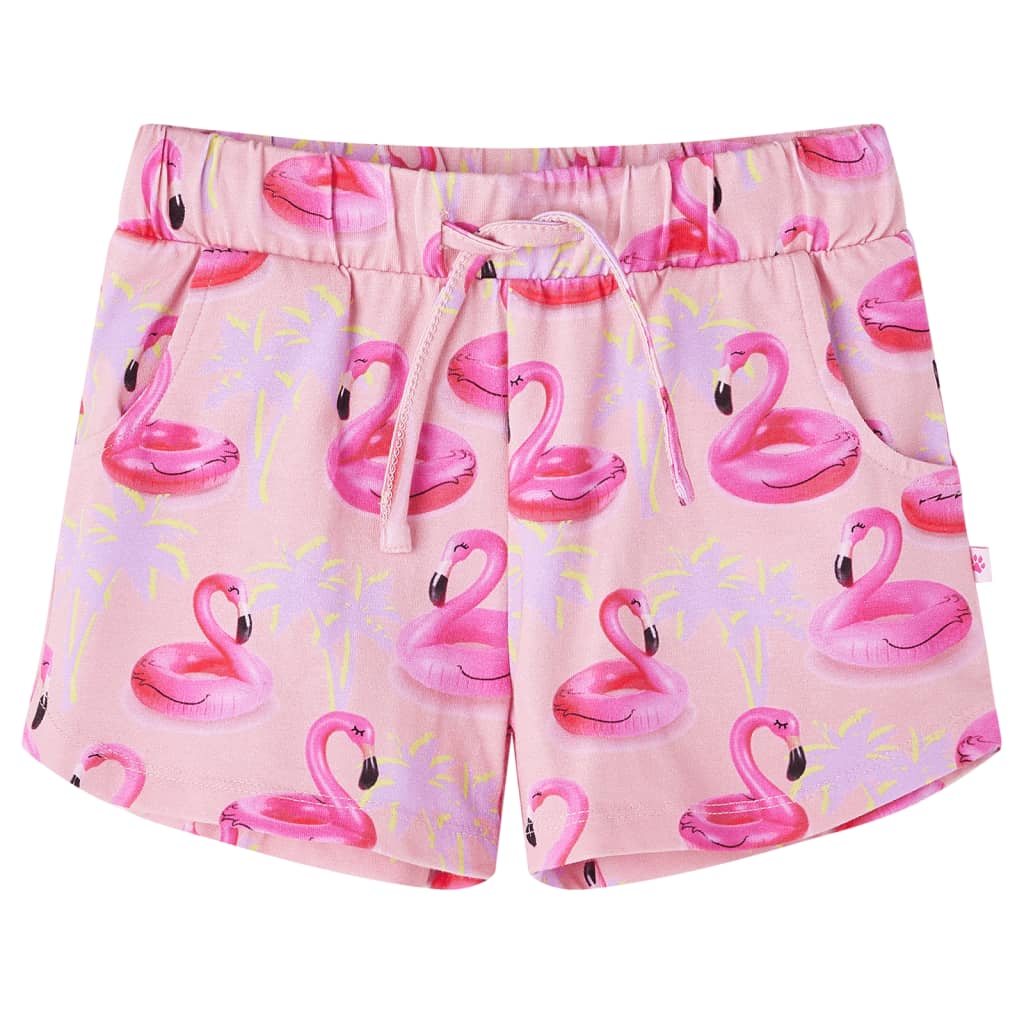 Short enfant avec cordon de serrage Rose clair 92